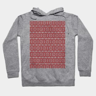Circles and Triangles Geometric Pattern Hoodie